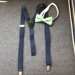 Boys bow tie and trouser set